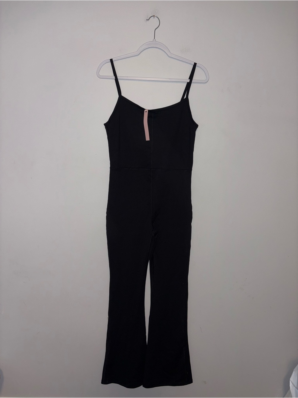 Qinsen | Black Flare Leg Jumpsuit (NWT)